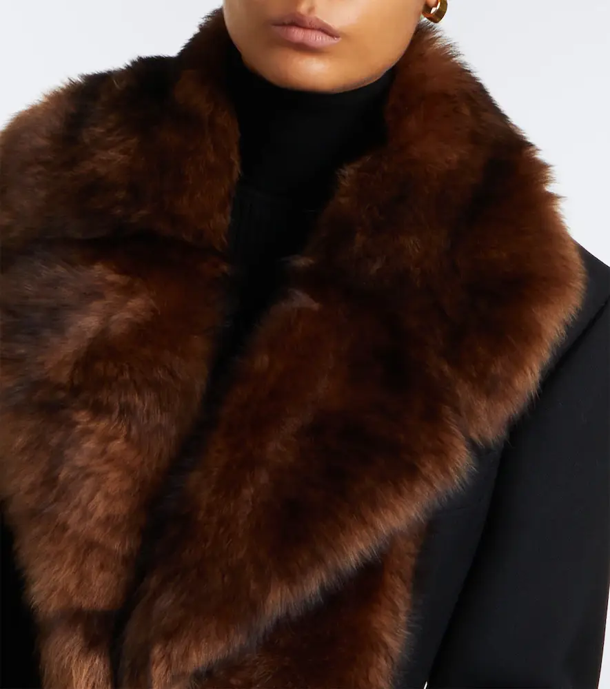 Yves Salomon Shearling vest | Thumbnail 3 Yves Salomon Shearling vest | Thumbnail 3