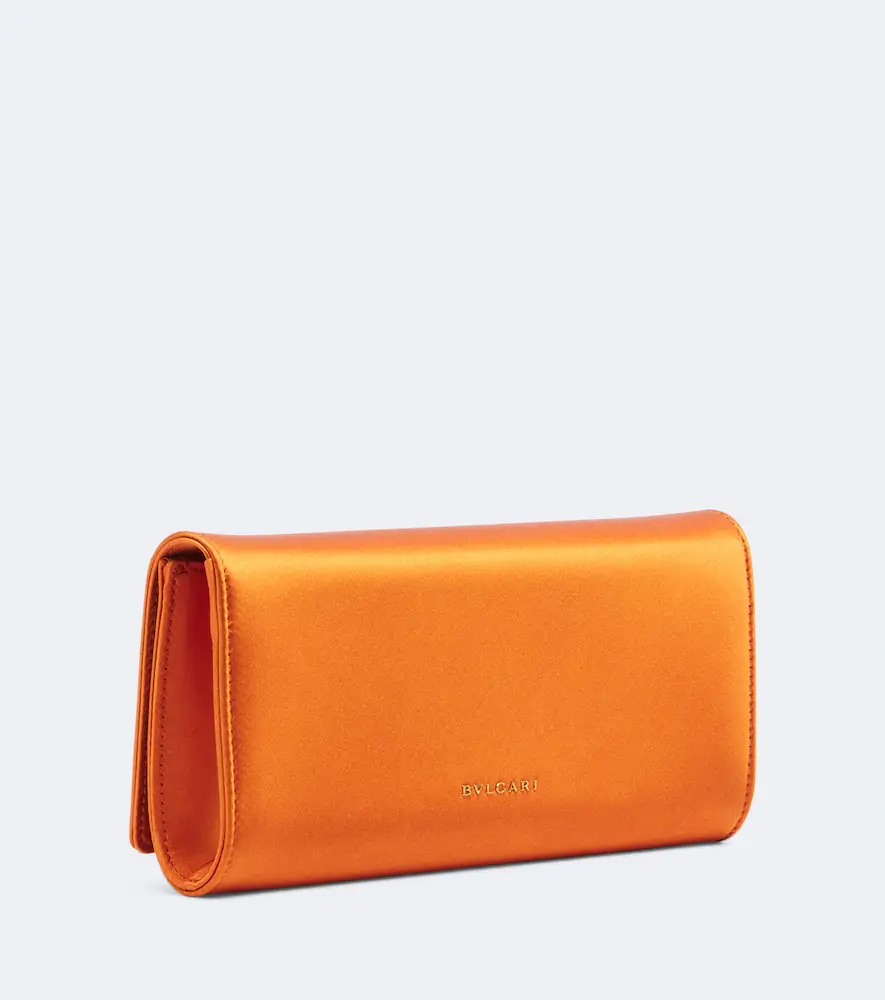 BVLGARI Tubogas embellished satin clutch | Thumbnail 4 BVLGARI Tubogas embellished satin clutch | Thumbnail 4