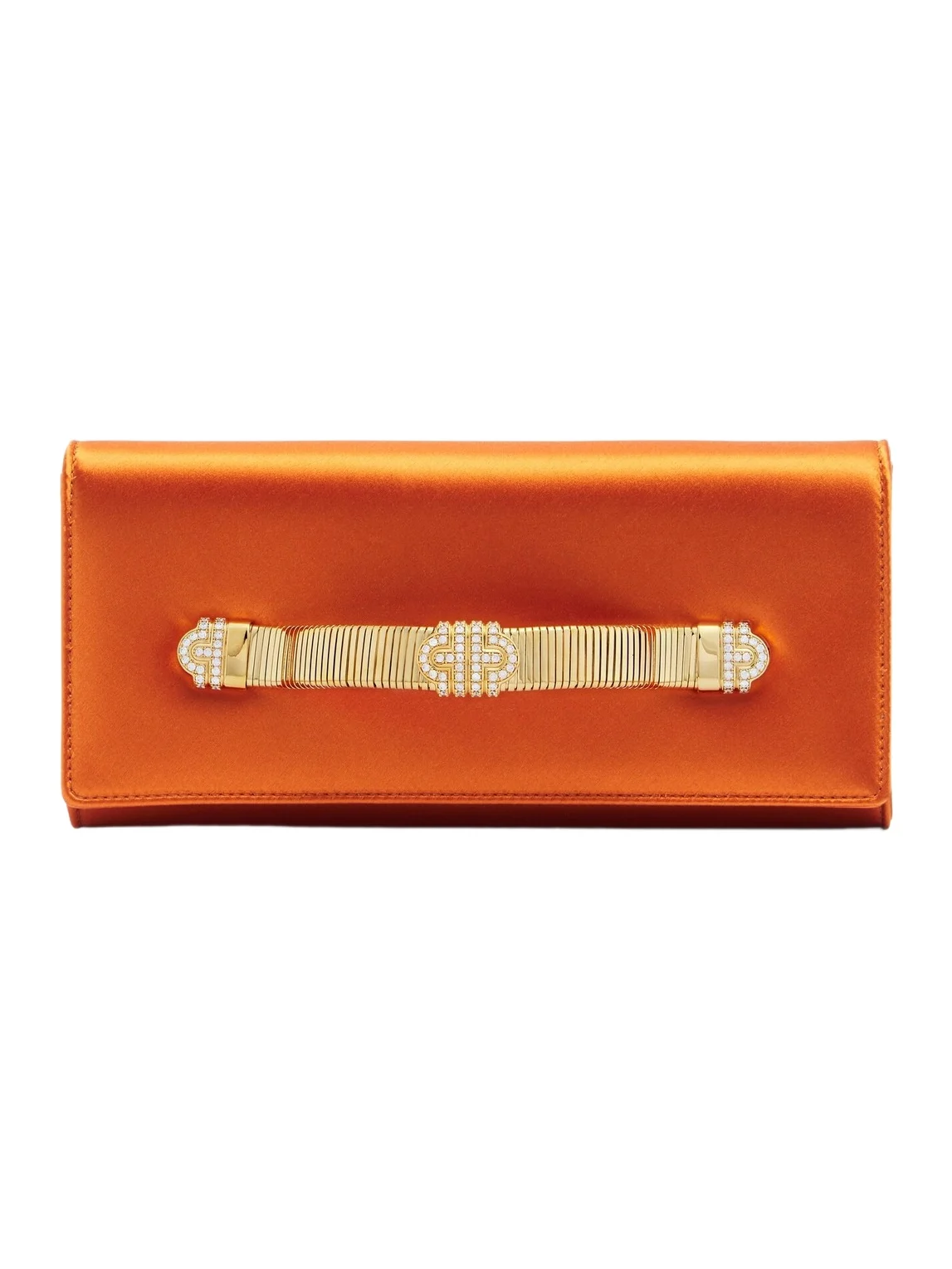 Tubogas embellished satin clutch Tubogas embellished satin clutch