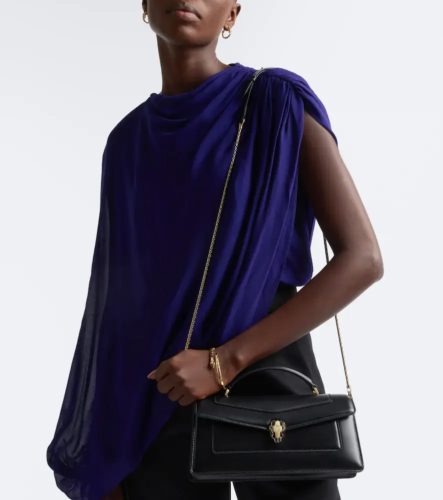 BVLGARI Serpenti Forever leather top-handle bag | Thumbnail 3 BVLGARI Serpenti Forever leather top-handle bag | Thumbnail 3
