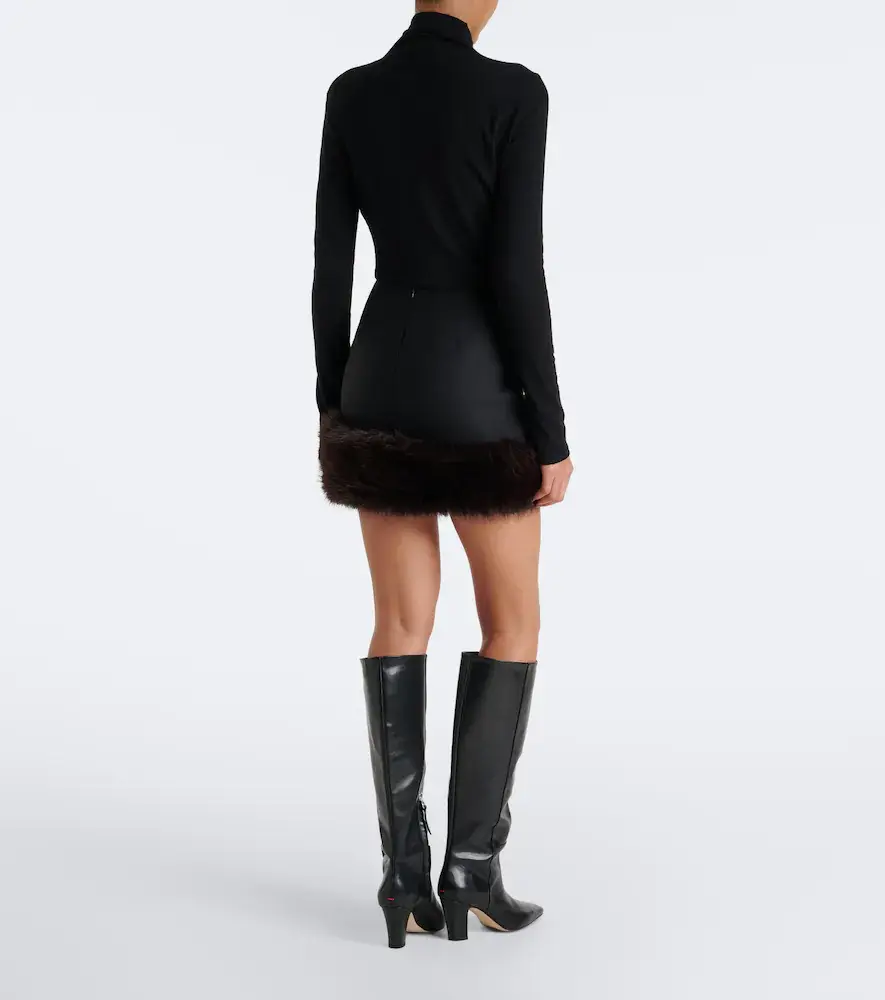 David Koma Wool-blend miniskirt | Thumbnail 3 David Koma Wool-blend miniskirt | Thumbnail 3