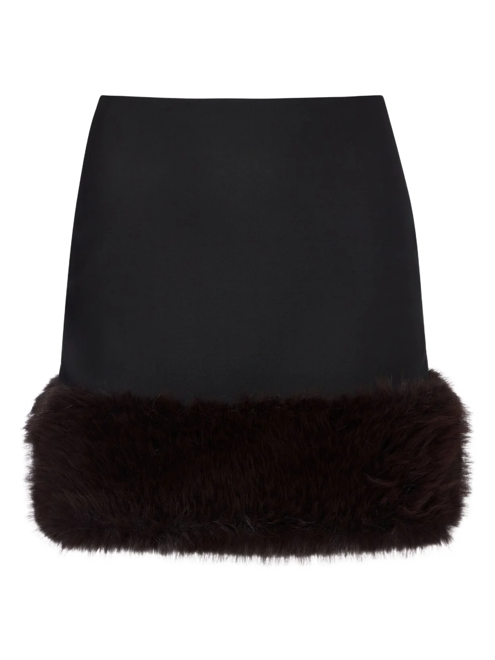 David Koma Wool-blend miniskirt