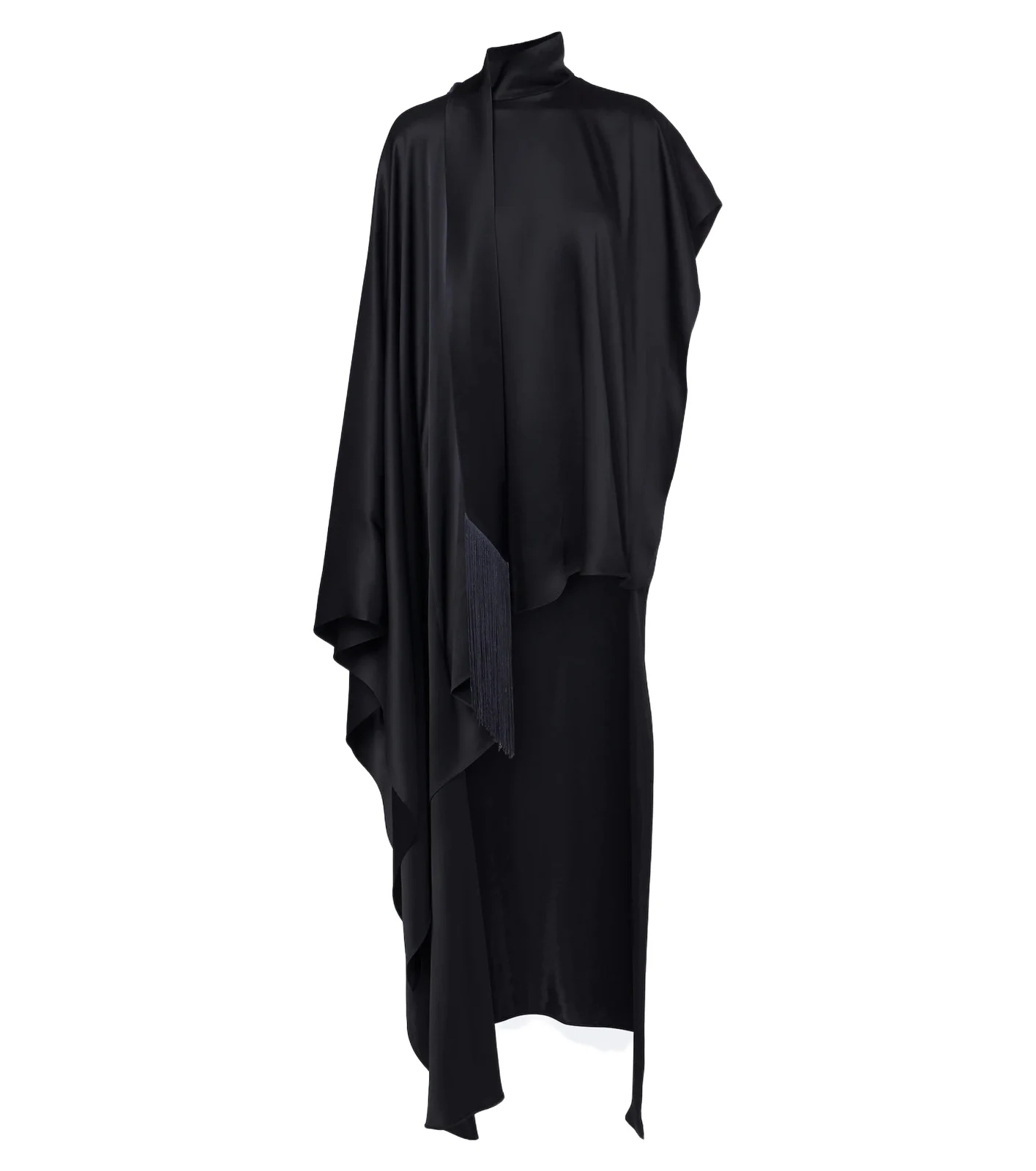Taller Marmo California scarf-detail satin kaftan