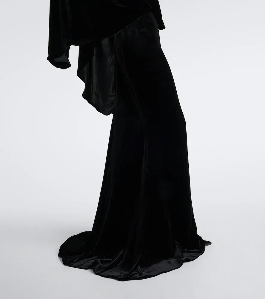 Taller Marmo Musidora velvet gown | Thumbnail 2 Taller Marmo Musidora velvet gown | Thumbnail 2