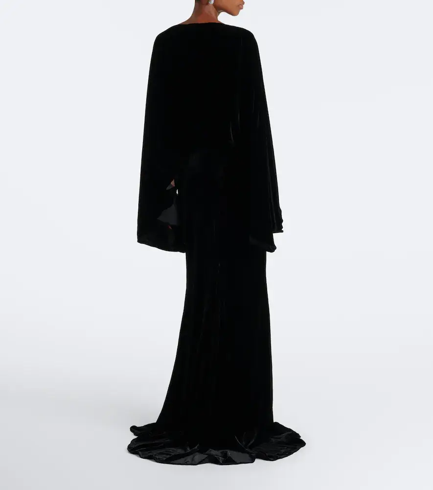 Taller Marmo Musidora velvet gown | Thumbnail 3 Taller Marmo Musidora velvet gown | Thumbnail 3
