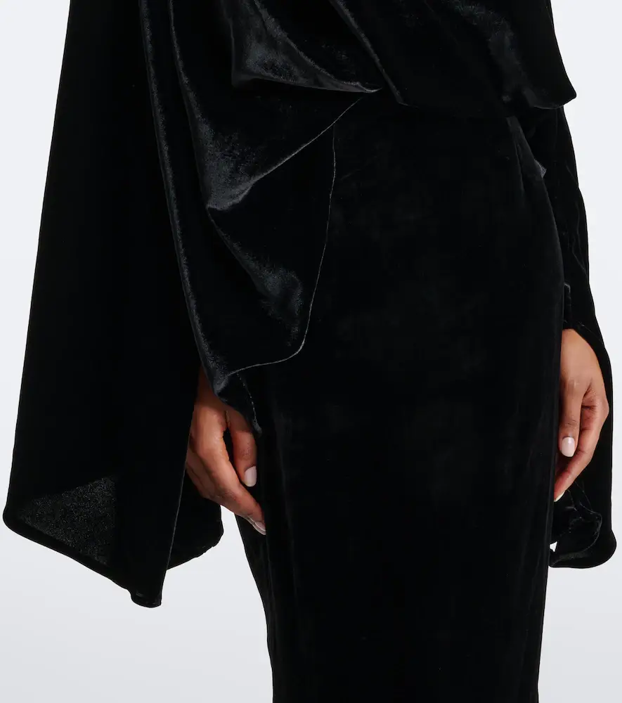 Taller Marmo Musidora velvet gown | Thumbnail 5 Taller Marmo Musidora velvet gown | Thumbnail 5