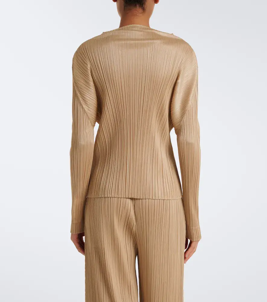 Pleats Please Issey Miyake Monthly Colors: October pleated top | Thumbnail 2