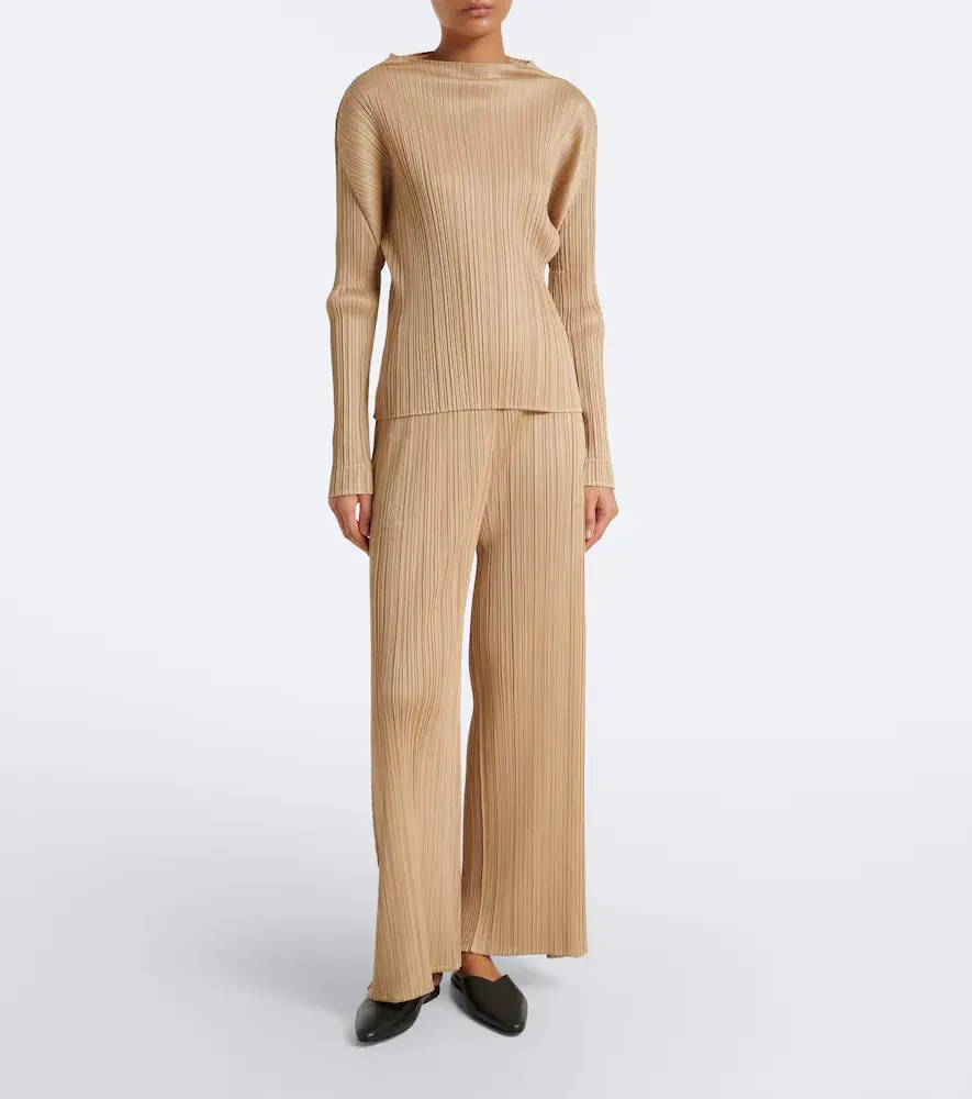 Pleats Please Issey Miyake Monthly Colors: October pleated top | Thumbnail 3