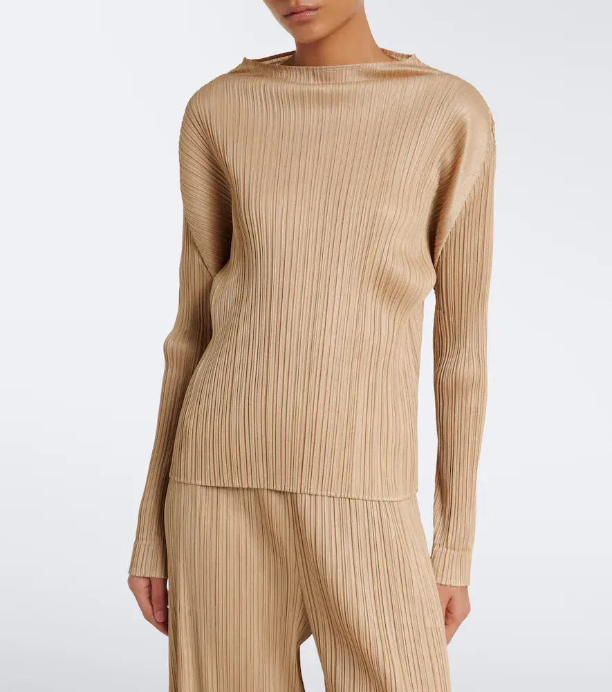 Pleats Please Issey Miyake Monthly Colors: October pleated top | Thumbnail 4