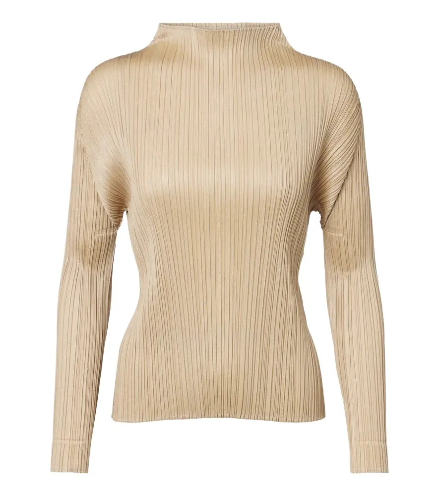 Pleats Please Issey Miyake Monthly Colors: October pleated top