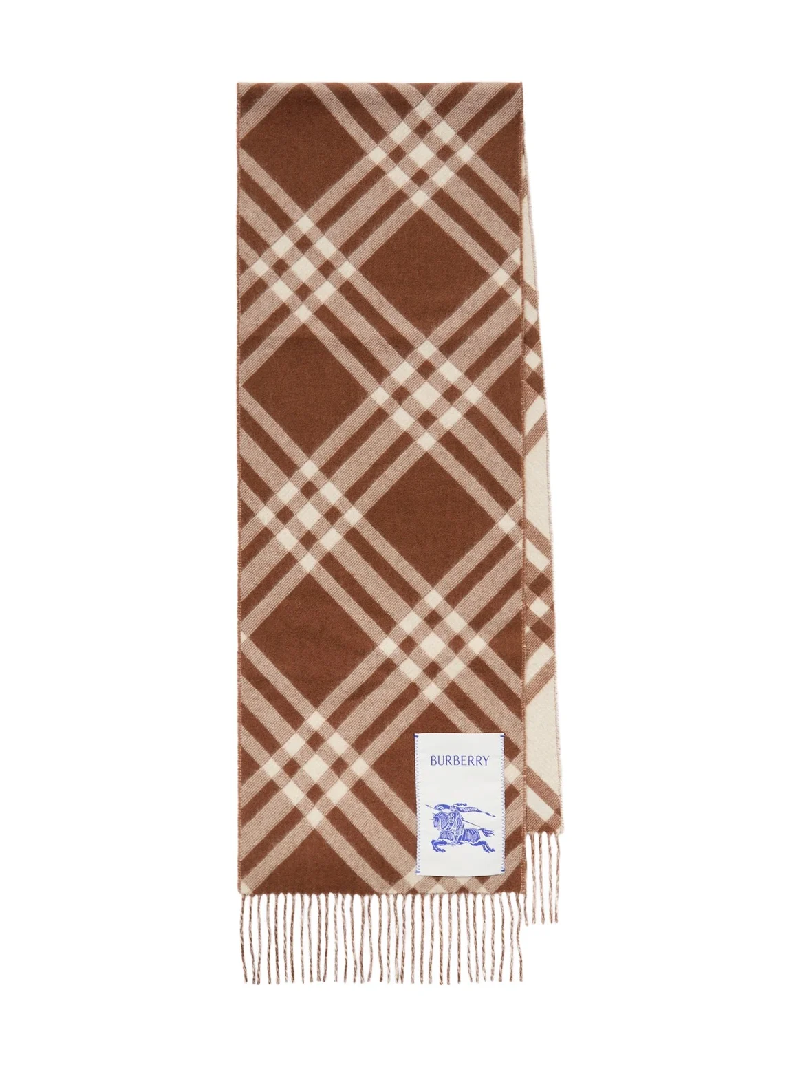 Burberry Check cashmere scarf
