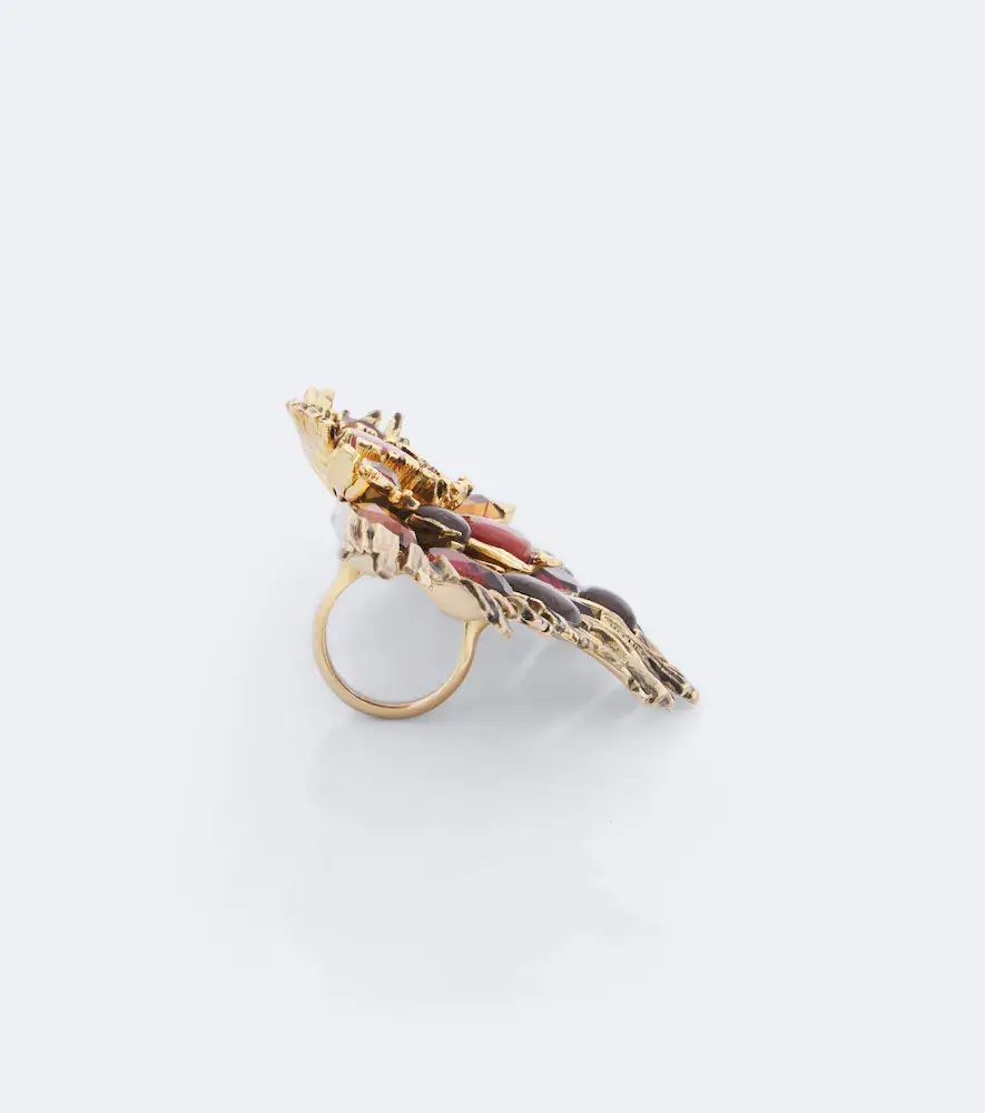 Saint Laurent Sunrise embellished ring | Thumbnail 3 Saint Laurent Sunrise embellished ring | Thumbnail 3