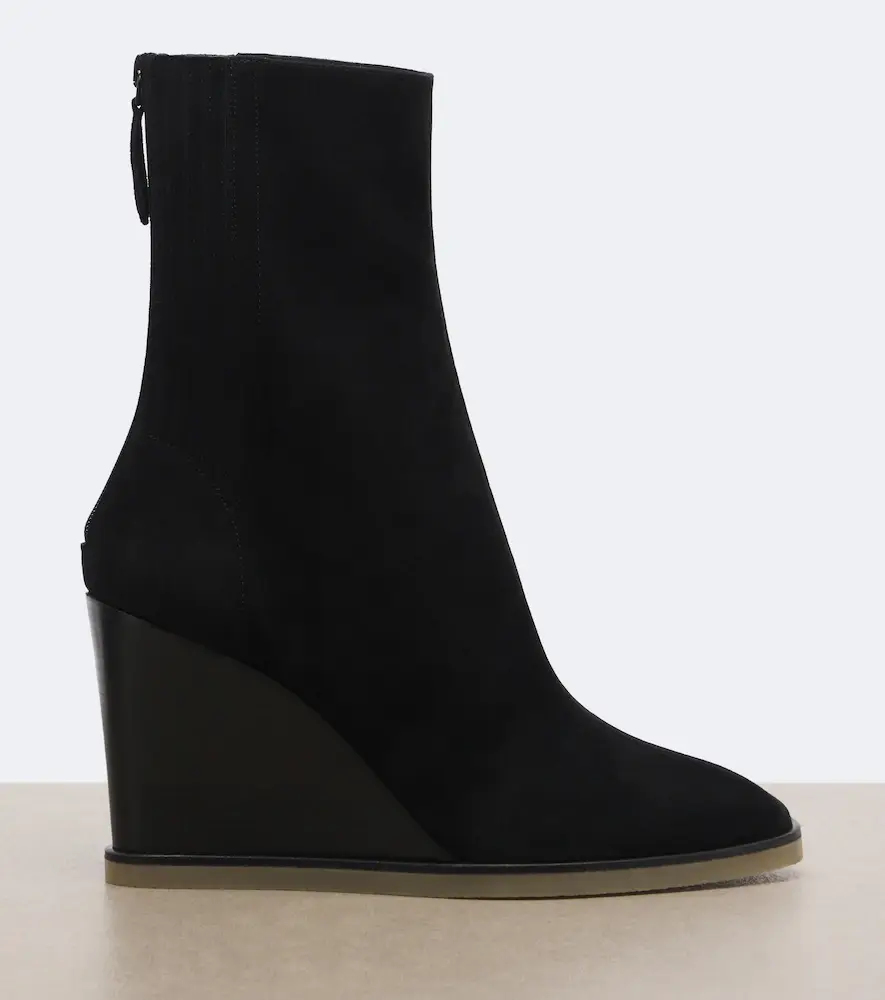 Aquazzura Saint Honoré suede wedge ankle boots | Thumbnail 2 Aquazzura Saint Honoré suede wedge ankle boots | Thumbnail 2