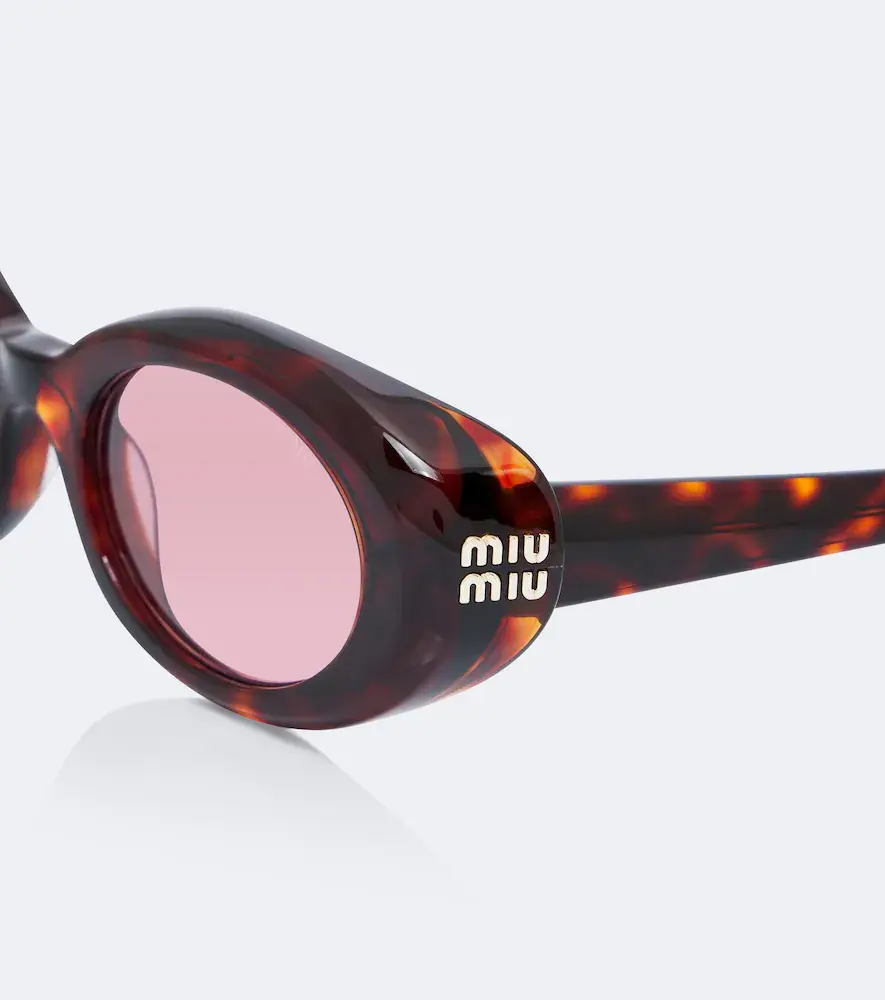 Miu Miu Rêverie oval sunglasses | Thumbnail 4 Miu Miu Rêverie oval sunglasses | Thumbnail 4