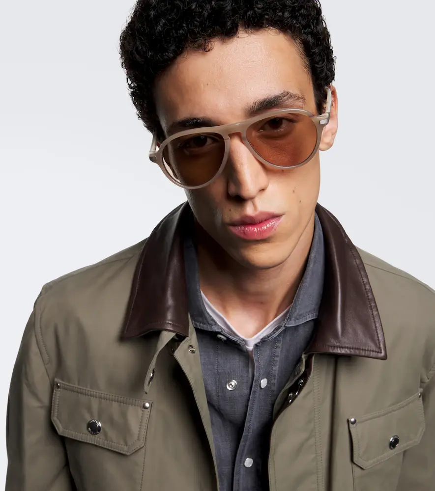 Brunello Cucinelli Aviator sunglasses | Thumbnail 3