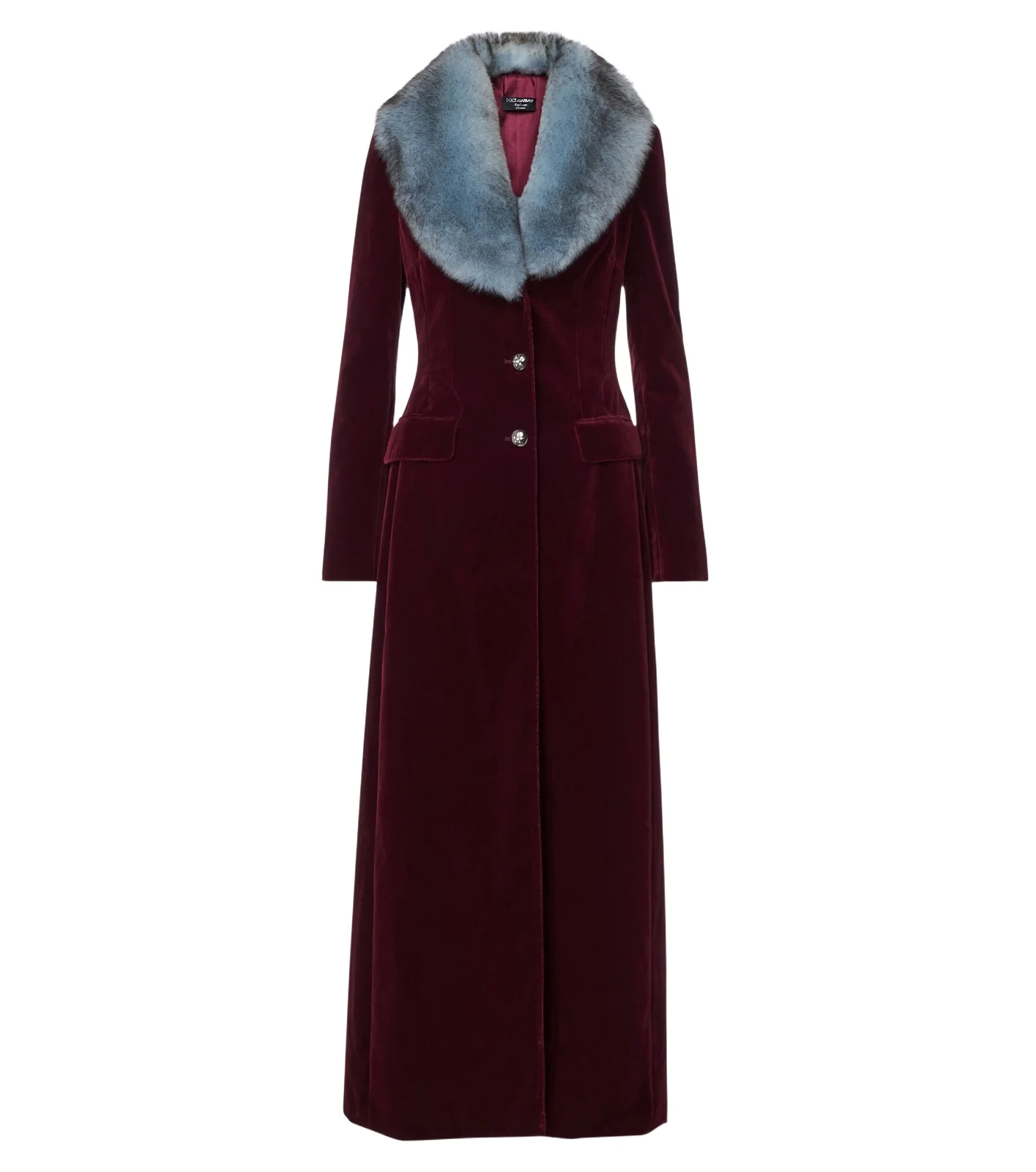 Cotton velvet coat