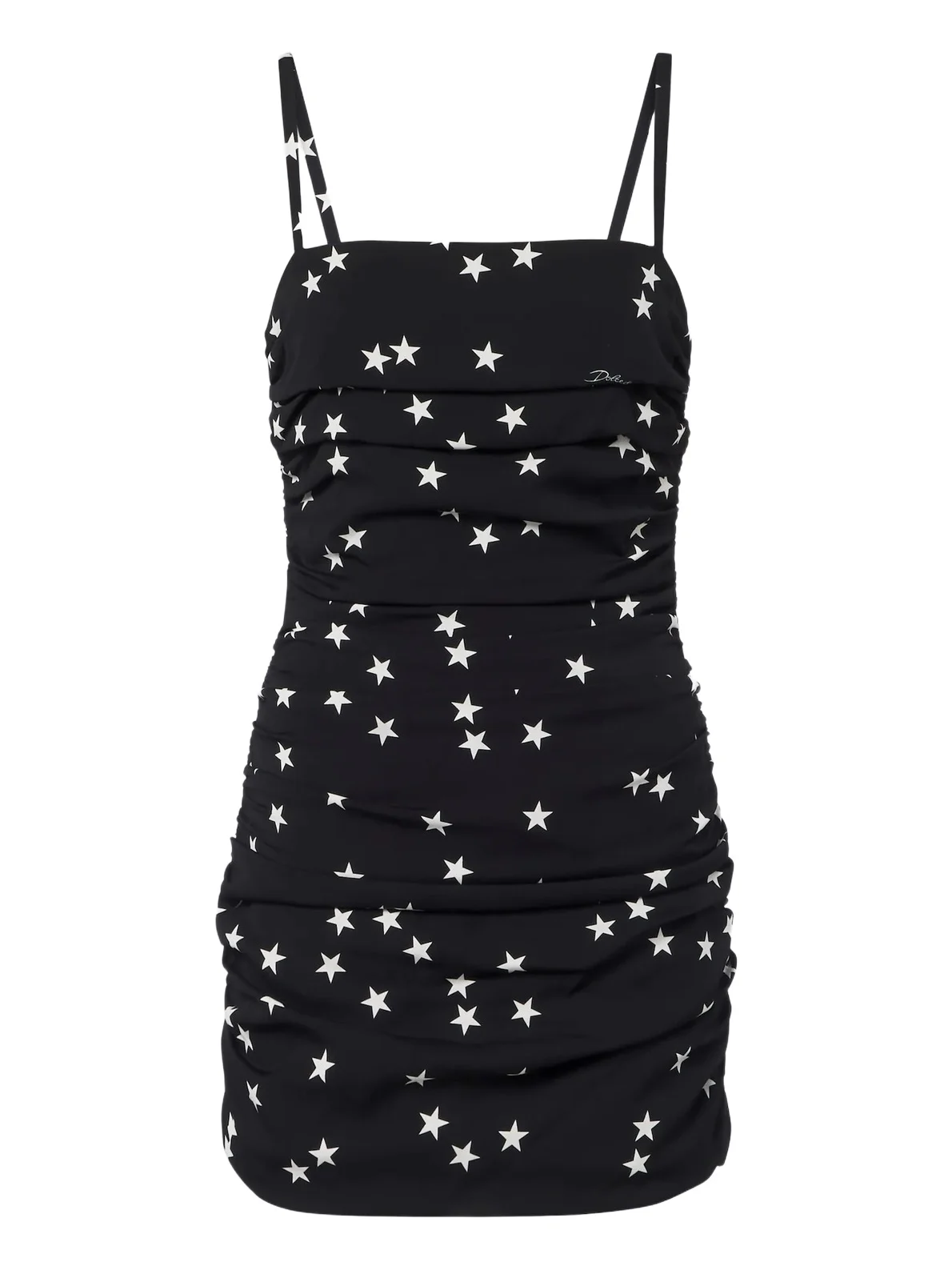 Printed ruched silk-blend minidress Printed ruched silk-blend minidress