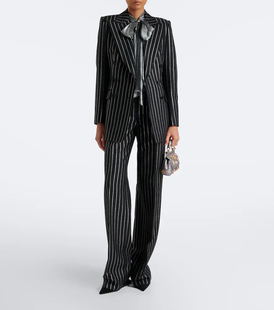 Dolce & Gabbana Tie-neck silk georgette blouse | Thumbnail 7 Dolce & Gabbana Tie-neck silk georgette blouse | Thumbnail 7