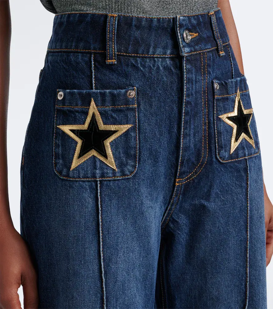 Dolce & Gabbana Faded patch-appliqué flared jeans | Thumbnail 2 Dolce & Gabbana Faded patch-appliqué flared jeans | Thumbnail 2
