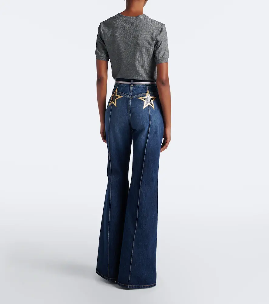Dolce & Gabbana Faded patch-appliqué flared jeans | Thumbnail 7 Dolce & Gabbana Faded patch-appliqué flared jeans | Thumbnail 7