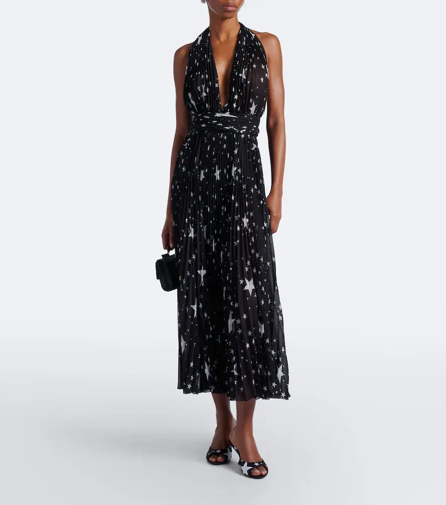 Dolce & Gabbana Printed pleated maxi dress | Thumbnail 4 Dolce & Gabbana Printed pleated maxi dress | Thumbnail 4