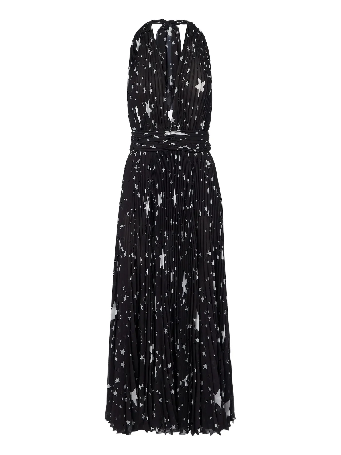 Dolce & Gabbana Printed pleated maxi dress
