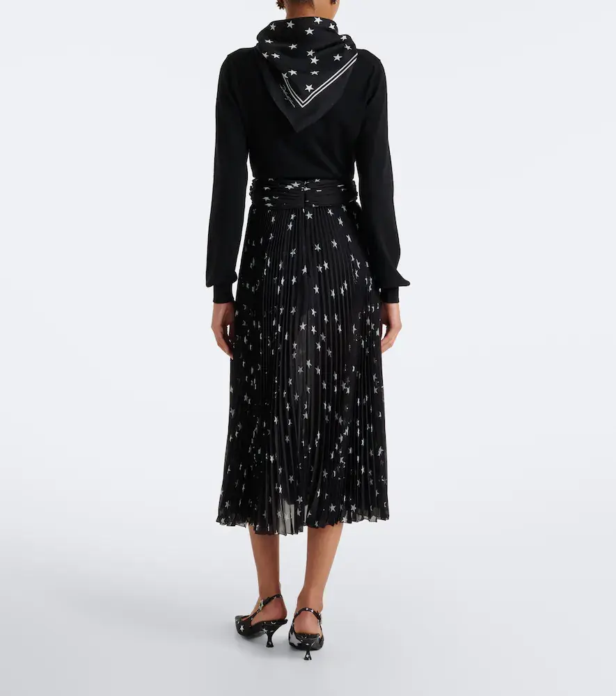 Dolce & Gabbana Plissé printed midi skirt | Thumbnail 3 Dolce & Gabbana Plissé printed midi skirt | Thumbnail 3