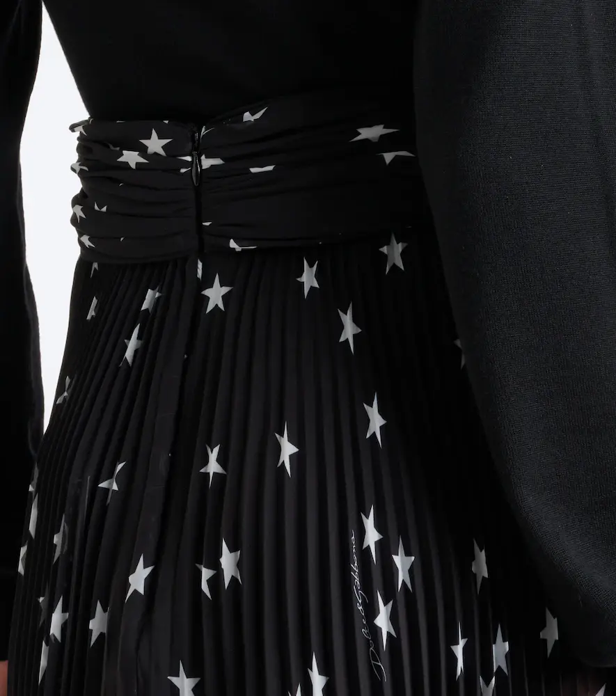 Dolce & Gabbana Plissé printed midi skirt | Thumbnail 4 Dolce & Gabbana Plissé printed midi skirt | Thumbnail 4