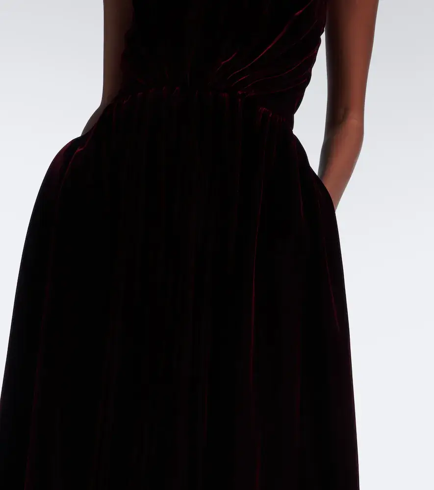 Dolce & Gabbana Velvet bustier dress | Thumbnail 3 Dolce & Gabbana Velvet bustier dress | Thumbnail 3