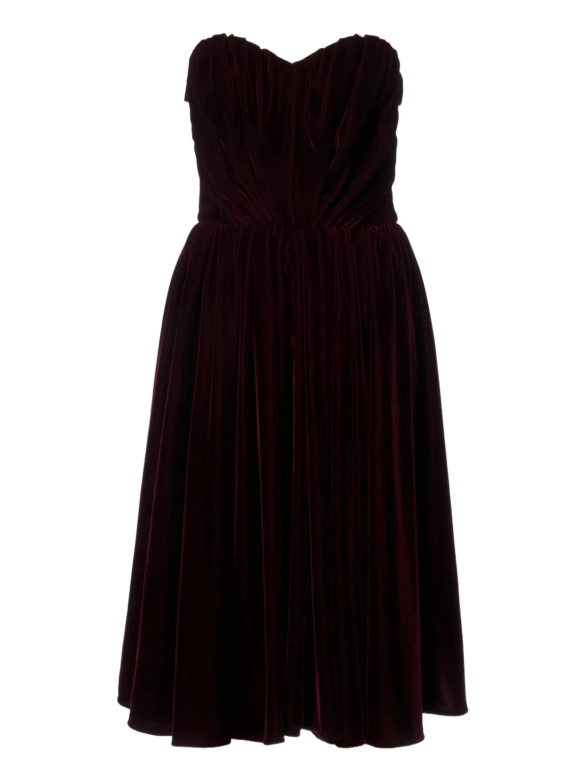 Dolce & Gabbana Velvet bustier dress