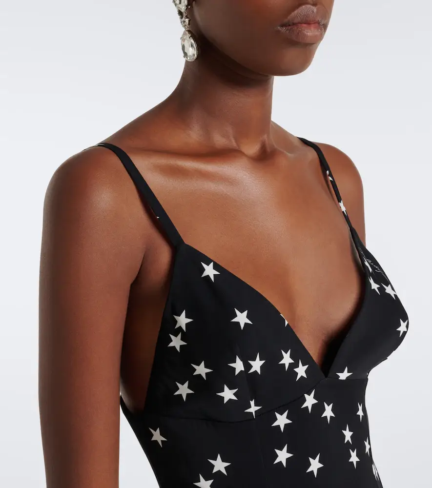 Dolce & Gabbana Printed silk-blend midi dress | Thumbnail 4