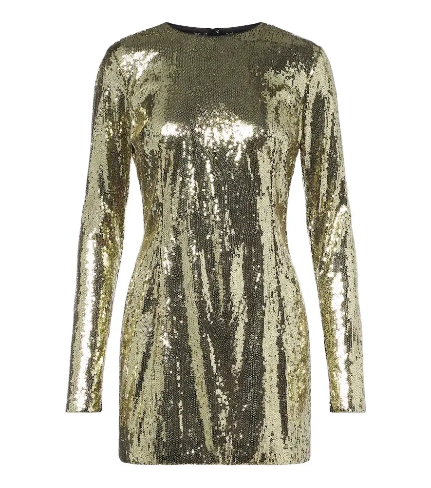 Sequined minidress Sequined minidress