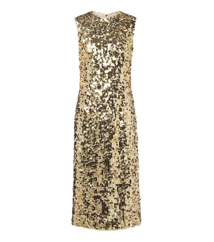Sequined midi dress Sequined midi dress