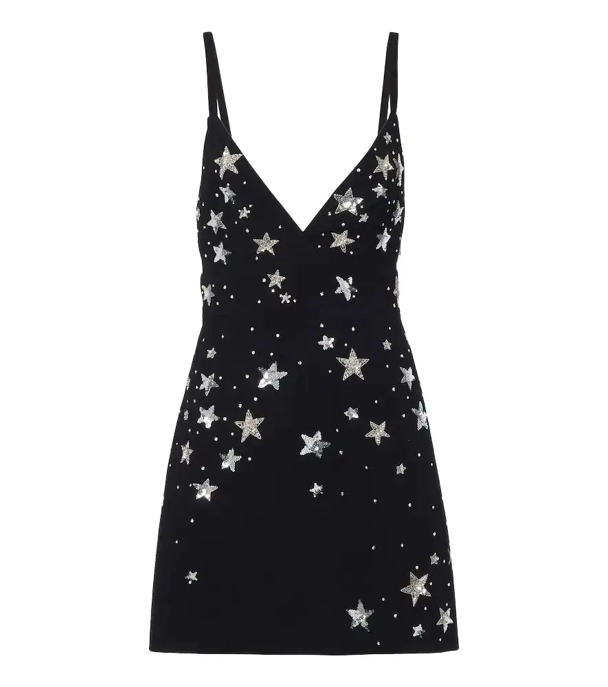 Embellished minidress