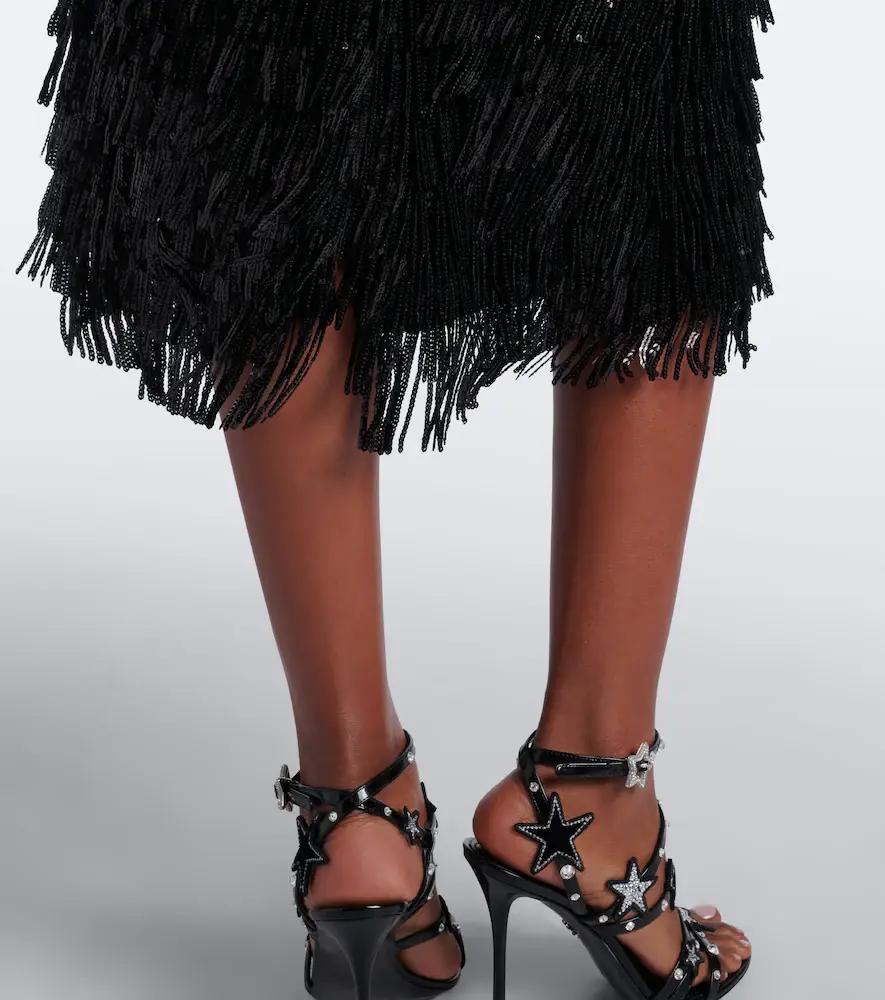 Dolce & Gabbana Fringed sequined midi skirt | Thumbnail 6 Dolce & Gabbana Fringed sequined midi skirt | Thumbnail 6