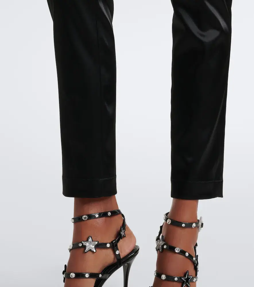 Dolce & Gabbana Satin slim pants | Thumbnail 4 Dolce & Gabbana Satin slim pants | Thumbnail 4