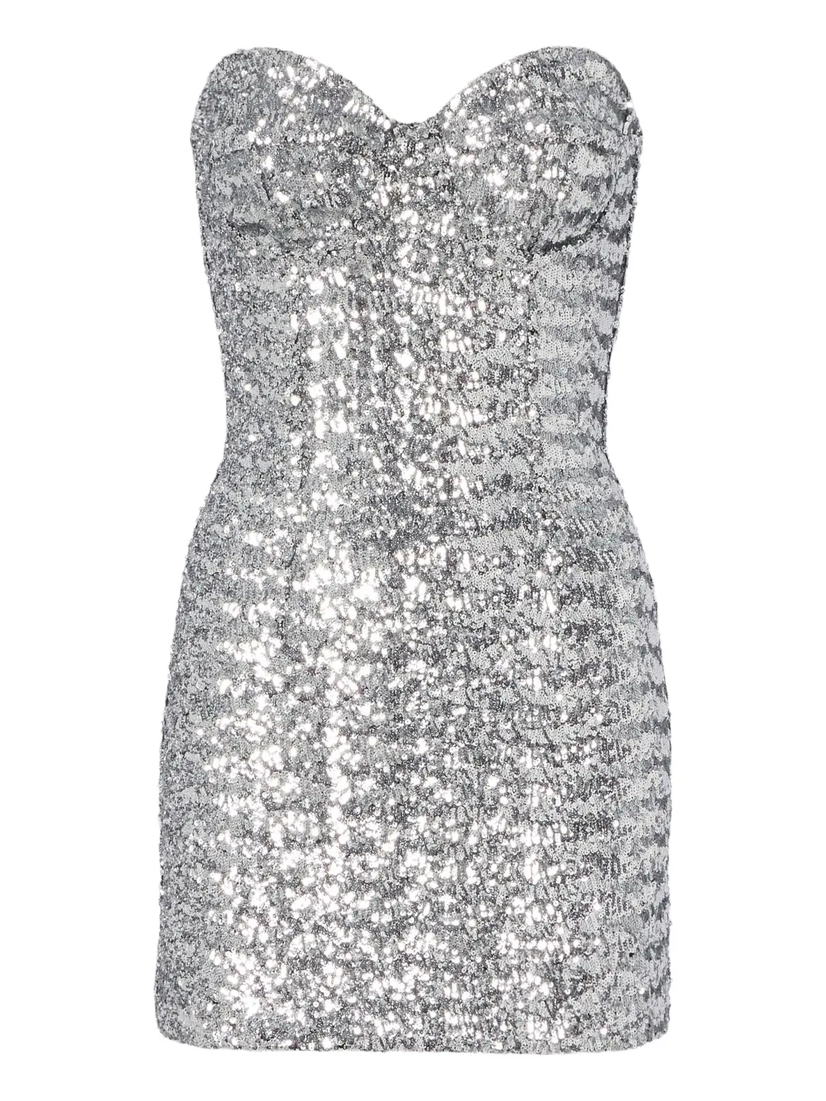 Sequined bustier dress Sequined bustier dress