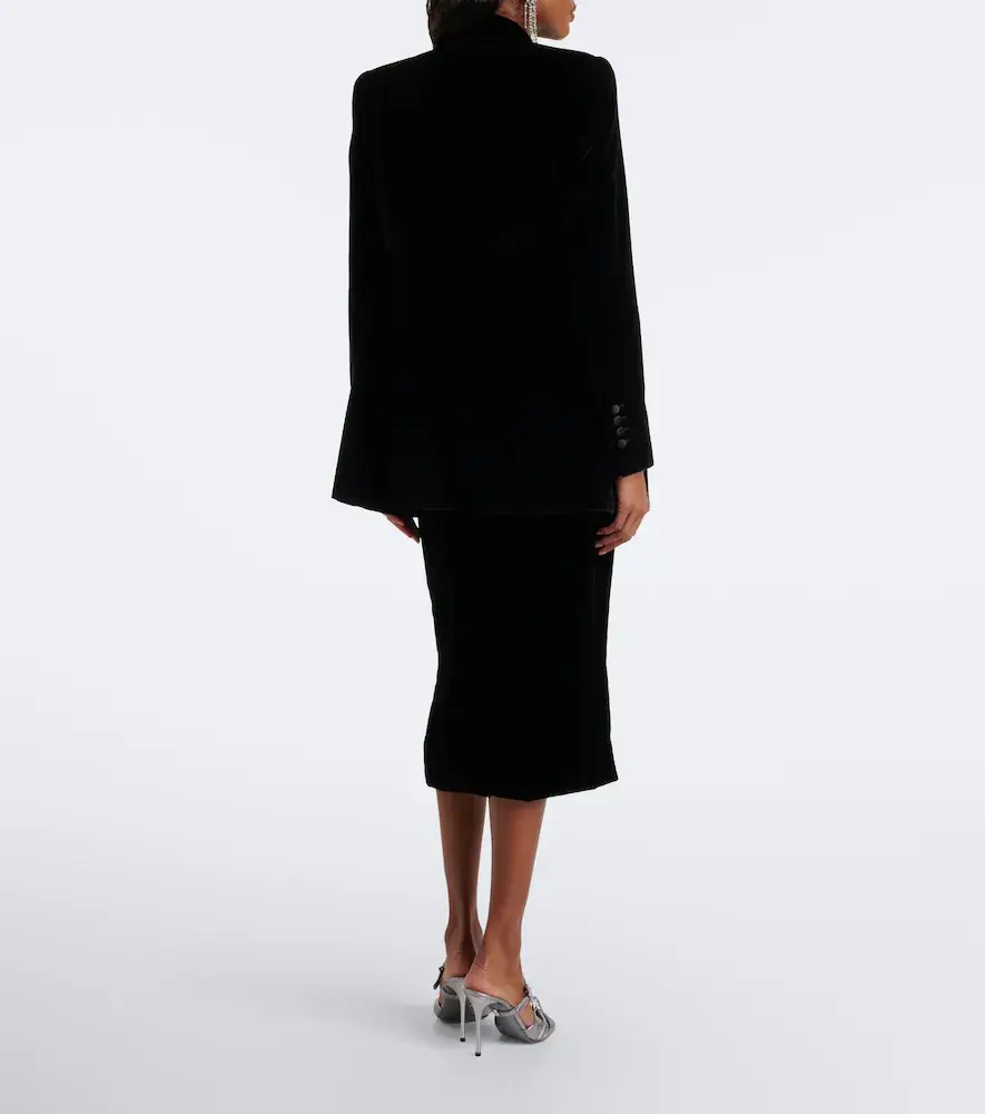 Dolce & Gabbana Velvet pencil skirt | Thumbnail 6 Dolce & Gabbana Velvet pencil skirt | Thumbnail 6