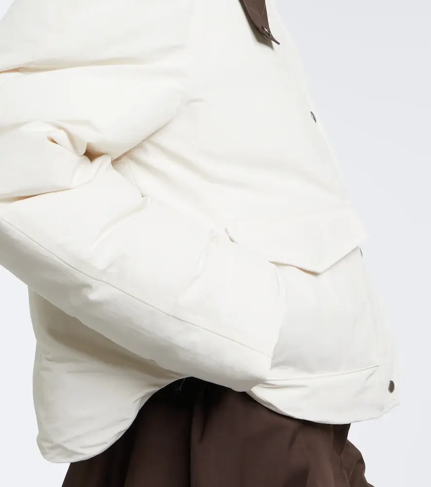 Loewe Shearling-trimmed cotton-blend blouson jacket | Thumbnail 5 Loewe Shearling-trimmed cotton-blend blouson jacket | Thumbnail 5