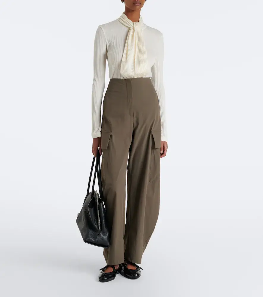 The Frankie Shop Mirel barrel-leg pants | Thumbnail 3 The Frankie Shop Mirel barrel-leg pants | Thumbnail 3