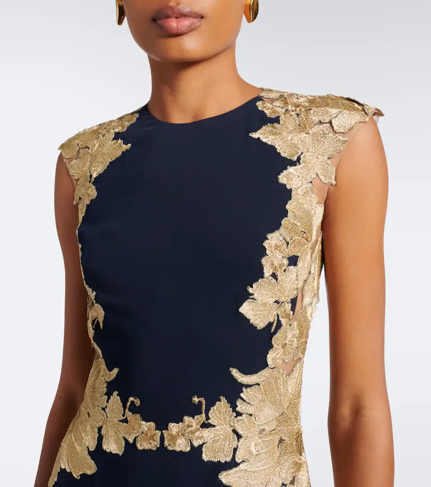 Costarellos Embroidered gown | Thumbnail 6 Costarellos Embroidered gown | Thumbnail 6