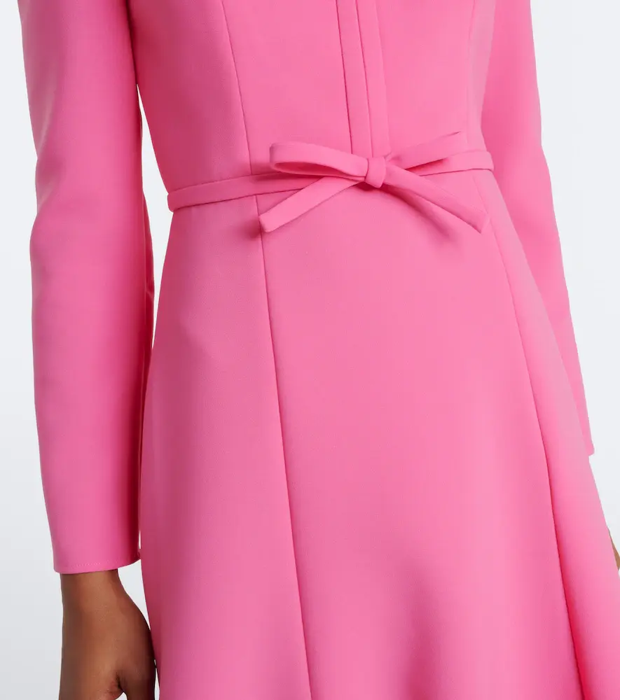 Carolina Herrera Bow-detail crêpe midi dress | Thumbnail 4