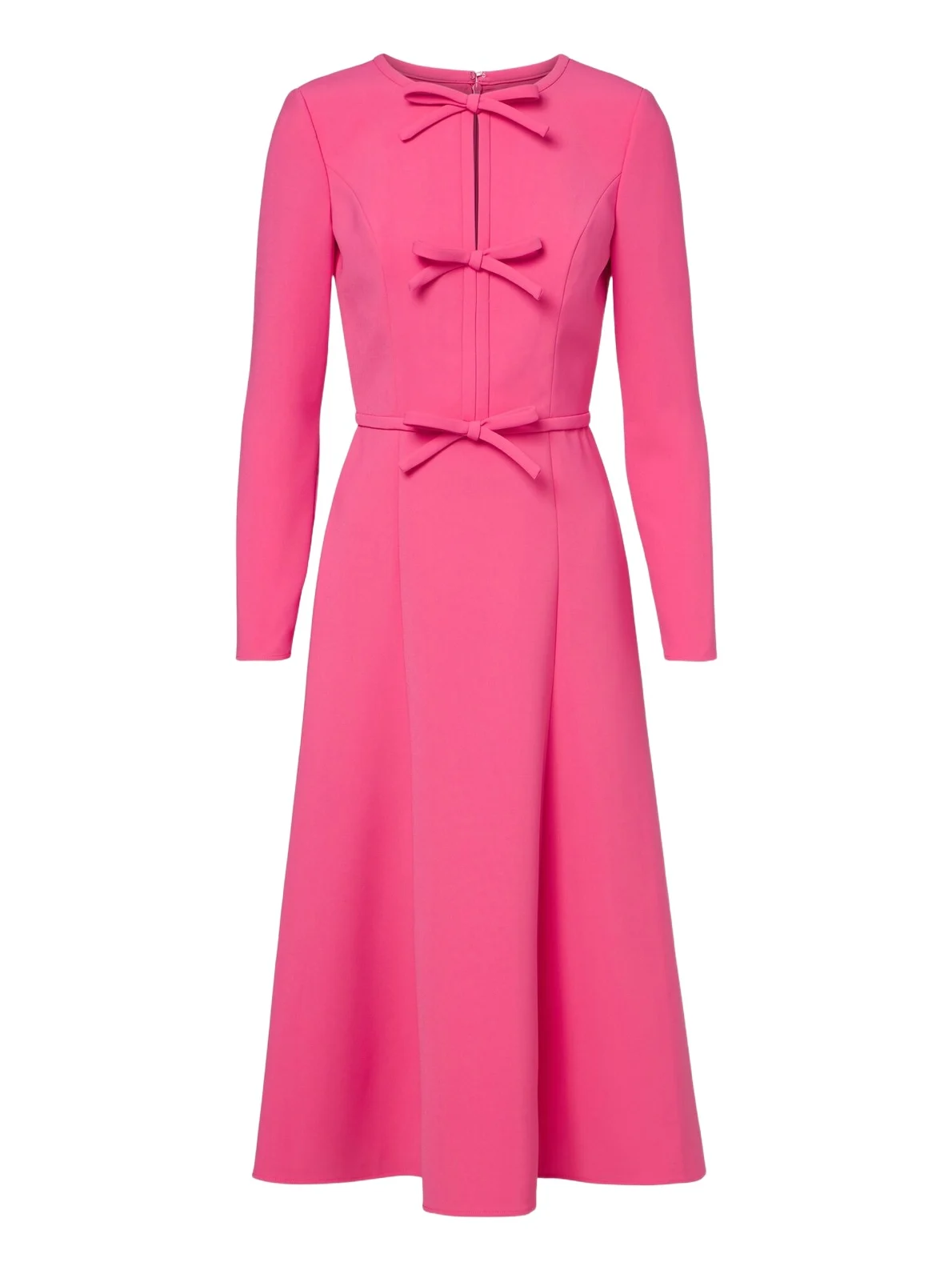 Carolina Herrera Bow-detail crêpe midi dress