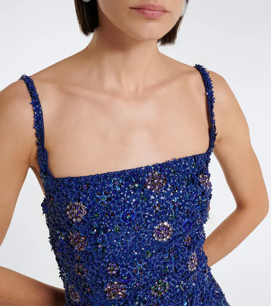 LA FUORI Là Fuori Crystal Midnight sequined silk gown | Thumbnail 3 LA FUORI Là Fuori Crystal Midnight sequined silk gown | Thumbnail 3