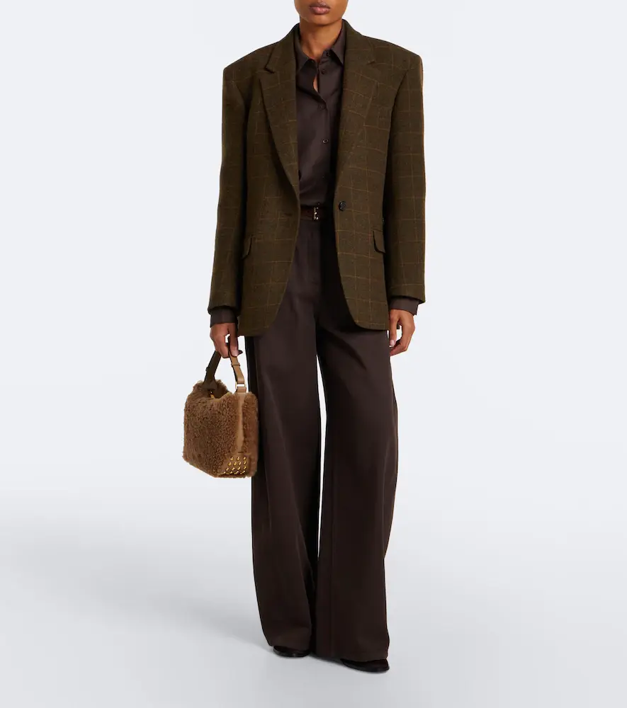 Tod's Metal Dots Mini shearling top-handle bag | Thumbnail 6 Tod's Metal Dots Mini shearling top-handle bag | Thumbnail 6