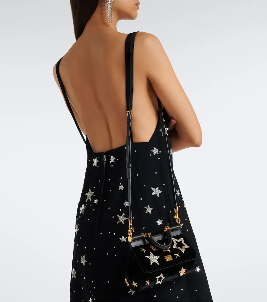 Dolce & Gabbana Sicily Small velvet top-handle bag | Thumbnail 7 Dolce & Gabbana Sicily Small velvet top-handle bag | Thumbnail 7