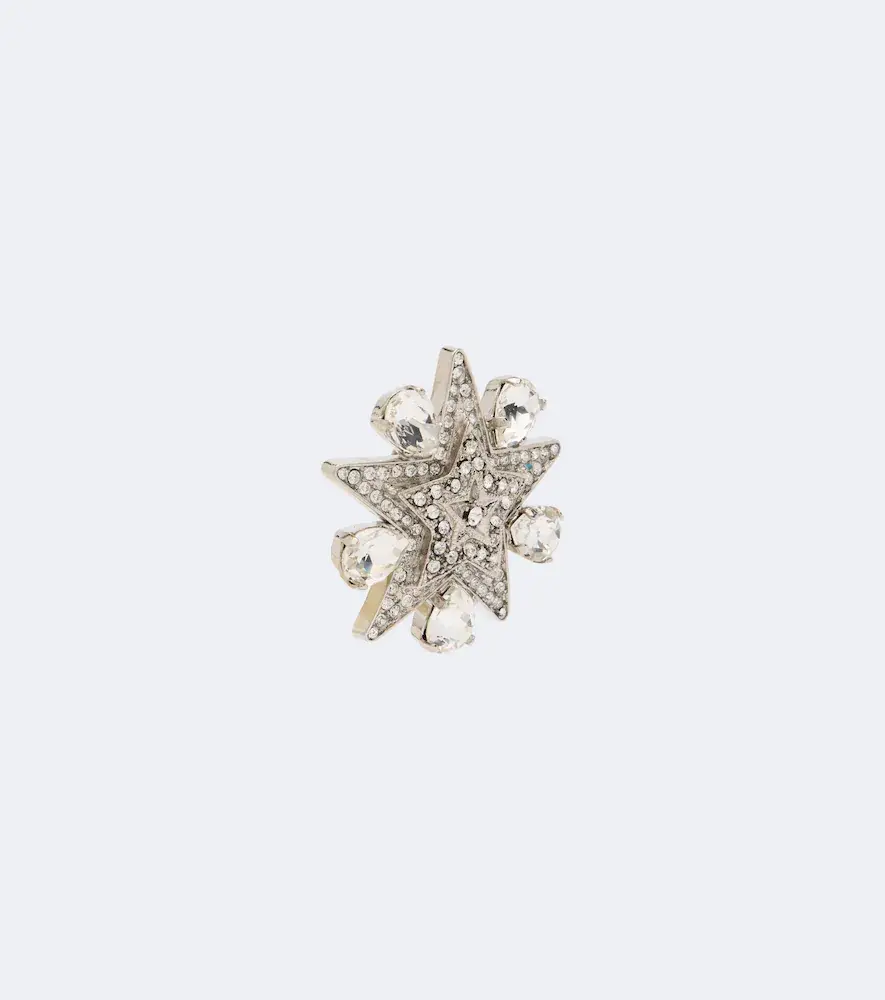 Dolce & Gabbana Starburst embellished clip-on earrings | Thumbnail 3 Dolce & Gabbana Starburst embellished clip-on earrings | Thumbnail 3