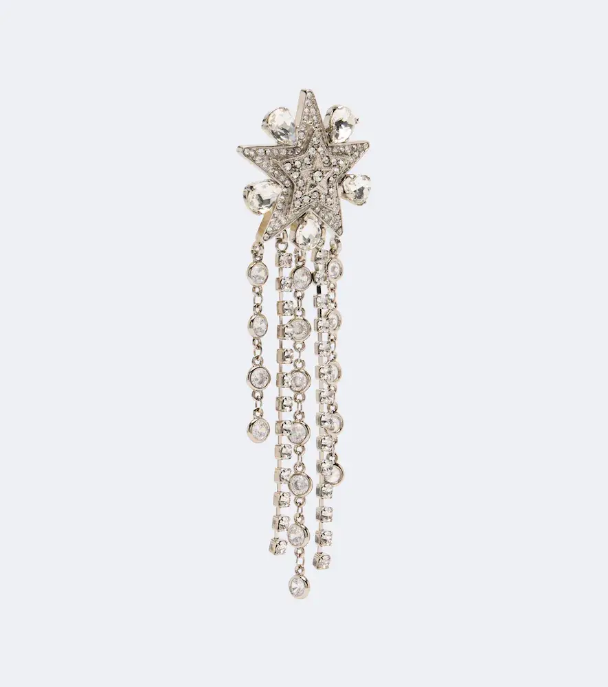Dolce & Gabbana Star embellished clip-on drop earrings | Thumbnail 4