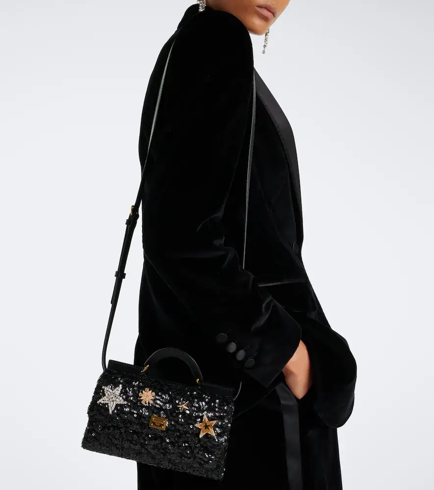 Dolce & Gabbana Sicily Mini sequined top-handle bag | Thumbnail 5 Dolce & Gabbana Sicily Mini sequined top-handle bag | Thumbnail 5