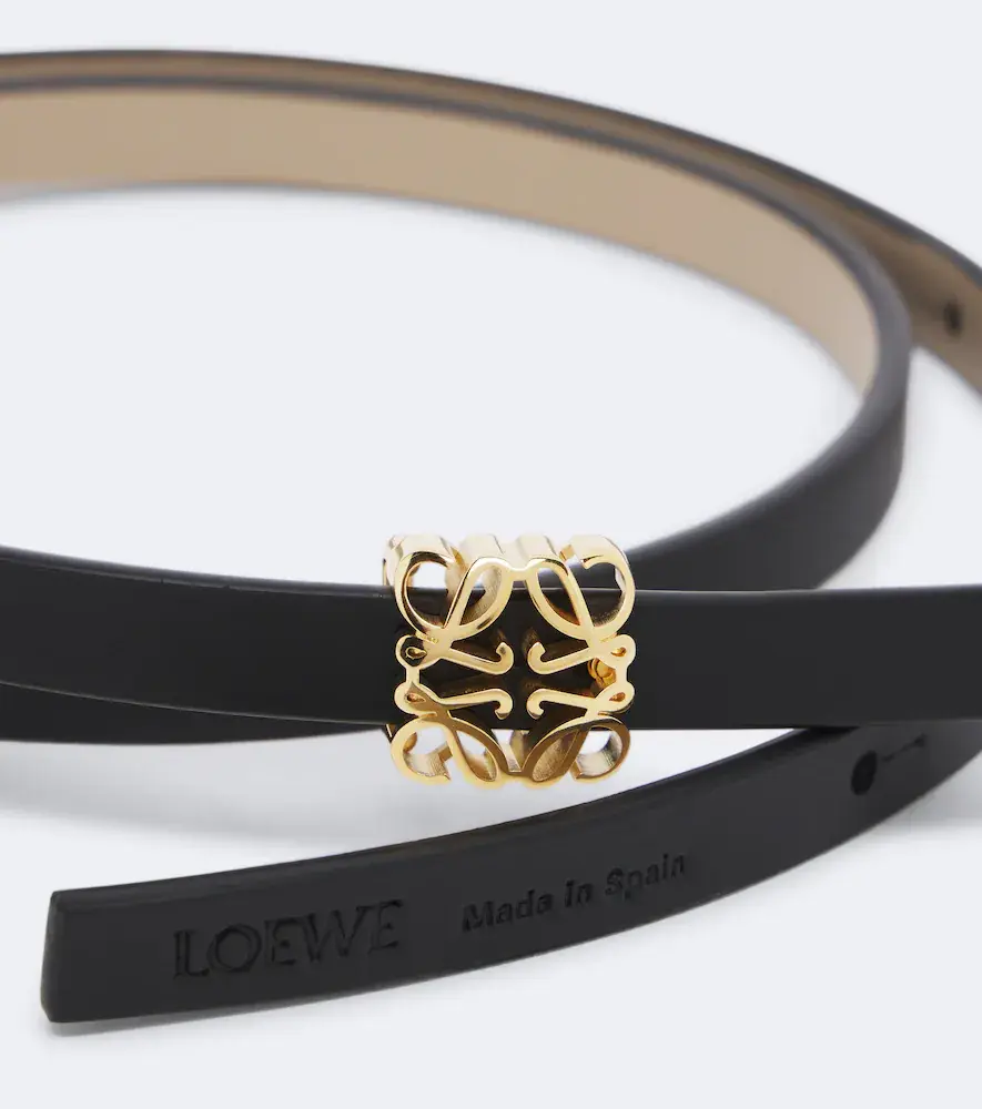 Loewe Anagram leather belt | Thumbnail 2 Loewe Anagram leather belt | Thumbnail 2